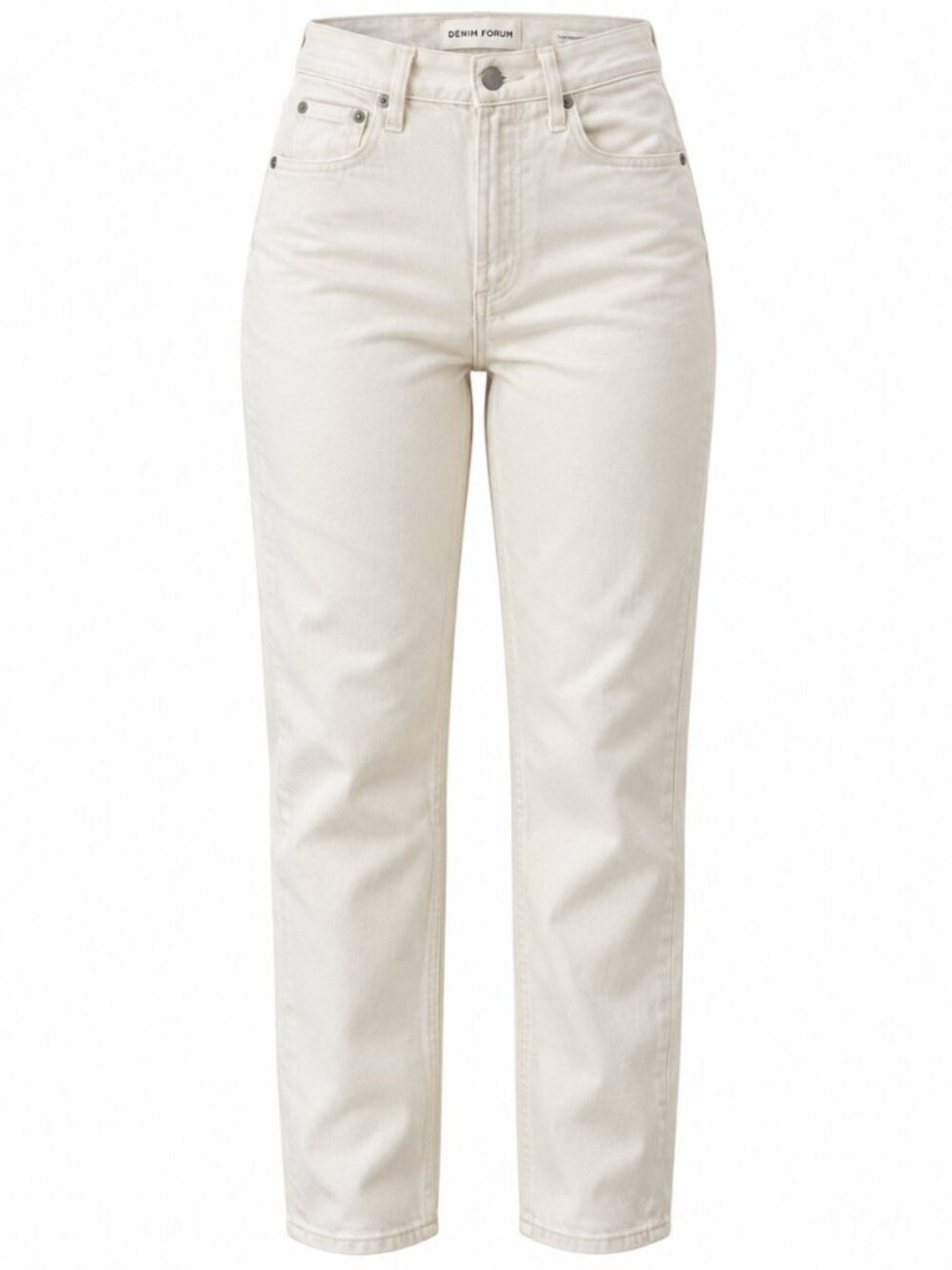 Aritzia Denim Forum Arlo White High Rise Straight Jeans Size 23 28L